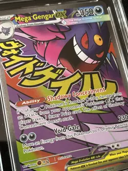 Mega Gengar EX 269/217 Ascended Heroes Pokemon TCG Holo 2026 Ace 10 Grade Gem - Image 2
