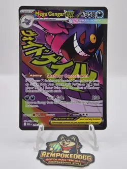 Pokemon TCG Mega Gengar EX 269/217 Ascended Heroes Mint/Near Mint - Image 1