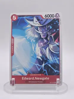 One Piece Playset Edward Newgate OP12-002 x4 Character English +2000 Counter NM - Image 2