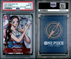 Nico Robin ST01-008 PSA 10 25th Anniversary English One Piece - Image 3