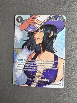 One Piece Ms. All Sunday (SP) (OP14-084) The Time Of Battle OP16-Note Edge Wear - Image 1