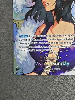 One Piece Ms. All Sunday (SP) (OP14-084) The Time Of Battle OP16-Note Edge Wear - Image 5
