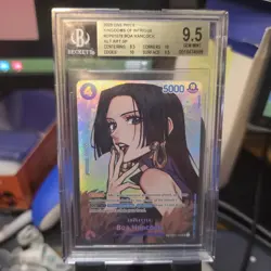 Boa Hancock SP Parallel OP01-078 SR Kingdoms of Intrigue ONE PIECE BGS 9.5 - Image 1