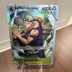 Roronoa Zoro SR OP15-113 ENGLISH ONE PIECE Card Adventure on KAMI’s Island OP15 - Image 1