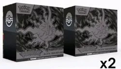 2x *PRESALE* Pokemon Pitch Black Elite Trainer Box ETB Pokemon Center Exclusive - Image 1
