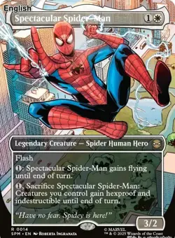 Spectacular Spider-Man (Borderless) EN [SPM - 14] - NM TCG MTG - Image 1