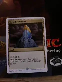 Tarnished Citadel (White Border) Rare Mystery Booster 2 112 MTG Near Mint 2024 - Image 1