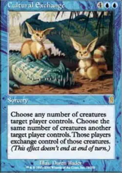 MTG Cultural Exchange, Odyssey, Moderately Played, English - Image 1