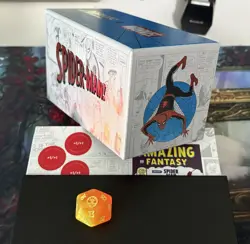 Spider-Man Gift Bundle - (Empty Box, D20 Dice) - Mtg Fat Box - Image 1