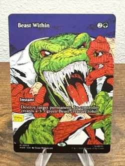 Beast Within (Borderless) Marvel Universe Eternal-Legal Regular - Image 1