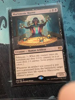 Marionette Master 90 Rare Kaladesh Magic: The Gathering Lightly Played - Image 1