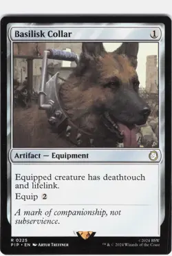 Basilisk Collar #225 Fallout Regular Rare - Image 1