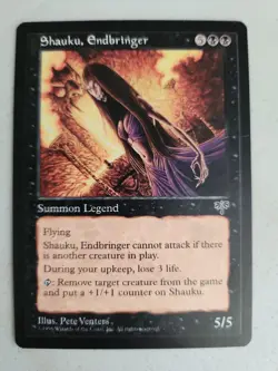 Shauku, Endbringer Mirage Regular NM Near Mint MTG - Image 1