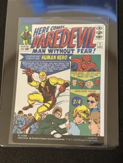 Here Comes Daredevil 0398 Marvel Super Heroes Rare magic card - Image 1