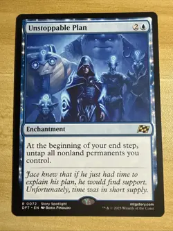Unstoppable Plan - Aetherdrift MTG - NM - Image 1
