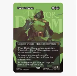 Doctor Doom (borderless) (365) FOIL Marvel Super heroes - Image 1