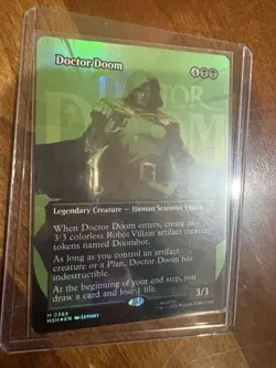 Doctor Doom (borderless) (365) FOIL Marvel Super heroes - Image 2