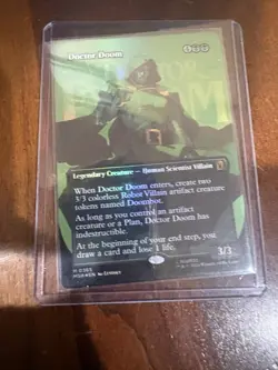 Doctor Doom (borderless) (365) FOIL Marvel Super heroes - Image 3