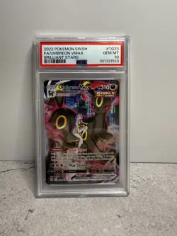 Umbreon Vmax TG23/TG30 PSA 10 - Pokemon Brilliant Stars Trainer Gallery - Image 1