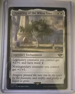 Wizards of the Coast Flowering of the White Tree LTR 0015 Rare Regular English - Image 1