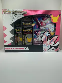 Pokemon TCG Celebrations Dark Sylveon V Collection Factory Sealed Box - Image 1