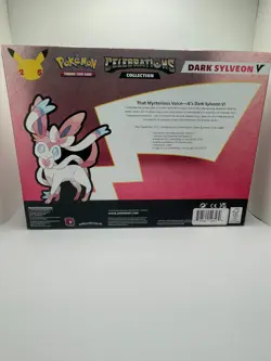 Pokemon TCG Celebrations Dark Sylveon V Collection Factory Sealed Box - Image 2