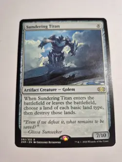 Magic the Gathering MTG - Sundering Titan - Double Masters - NM - Image 1