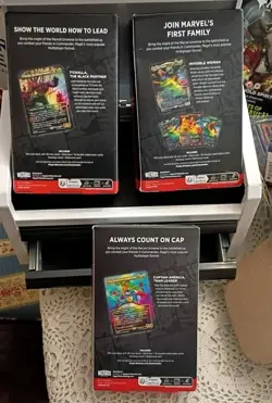 SEALED Three Marvel Commander Deck Magic The Gathering Super Heros - Image 3