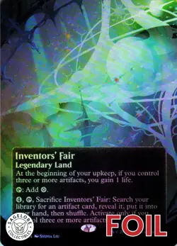Inventors' Fair (Borderless) - Edge of Eternities: Stellar Sights (66) - NM Foil - Image 1