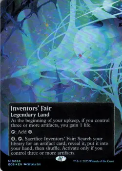 Inventors' Fair (Borderless) - Edge of Eternities: Stellar Sights (66) - NM Foil - Image 2