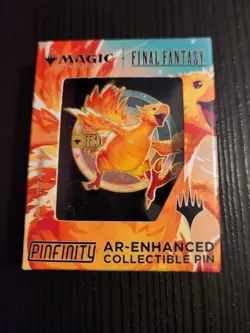 MTG Final Fantasy Chocobo Pinfinity Enhanced AR Collectible Pin WPN Exclusive - Image 1