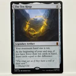 The Ten Rings #251 Marvel Super Heroes · Mythic Magic the Gathering MTG NM/LP - Image 2