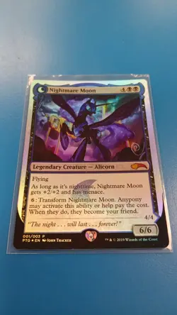 Nightmare Moon Princess Luna My Little Pony Secret Lair Foil - Image 2