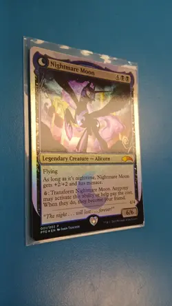 Nightmare Moon Princess Luna My Little Pony Secret Lair Foil - Image 3