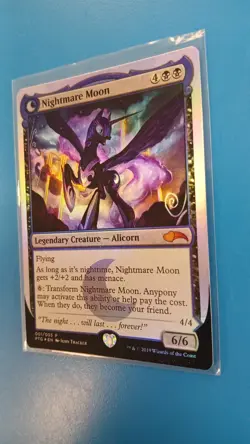 Nightmare Moon Princess Luna My Little Pony Secret Lair Foil - Image 5