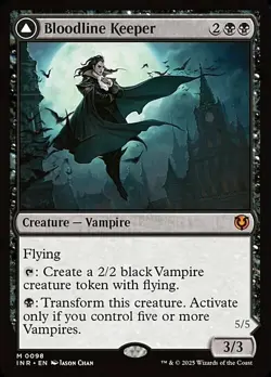 Magic The Gathering MTG BLOODLINE KEEPER Innistrad Remastered NM Near Mint - Image 1