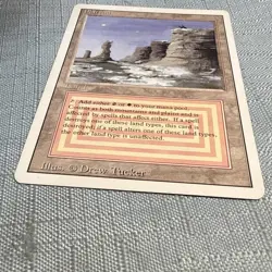 MTG Plateau Revised Edition – Dual Land – Lightly Played LP – Vintage 1994 - Image 3
