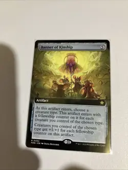 MTG Banner of Kinship (Extended Art) Foundations Regular NM - Image 1