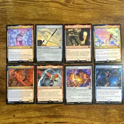 Mtg Marvel lot 8 cards Quicksilver Scarlet Witch Thor War Machine Ant-Man - Image 2