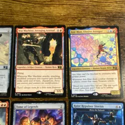 Mtg Marvel lot 8 cards Quicksilver Scarlet Witch Thor War Machine Ant-Man - Image 4