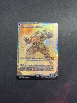 Krang, Utrom Warlord (Showcase) (Fracture Foil) Teenage Mutant Ninja Turtles - Image 1