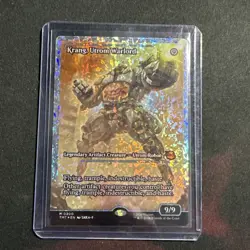 Krang, Utrom Warlord (Showcase) (Fracture Foil) Teenage Mutant Ninja Turtles - Image 3