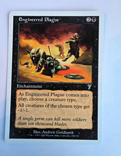 Wizards of the Coast MTG Engineered Plague 7th Edition Uncommon 133 Reg EN - Image 1
