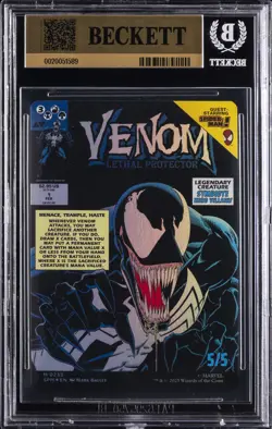 2025 MTG MARVEL'S SPIDER-MAN #0233 EDDIE BROCK BGS 9.5 - Image 2