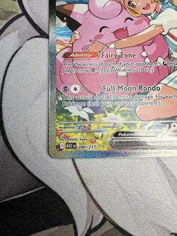Pokemon Lillie's Clefairy ex 280/217 SIR Ascended Heroes Pack Fresh - Image 4