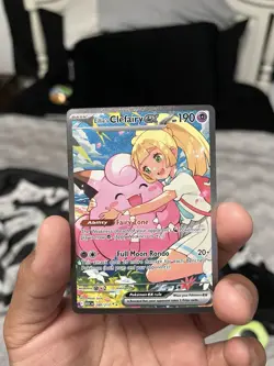 Pokemon TCG Lillie's Clefairy ex 280/217 Ascended Heroes SIR - Image 2