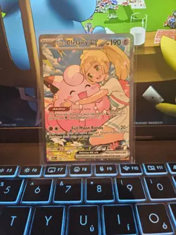Lillie's Clefairy EX 280/217 SIR Ascended Heroes Pokemon TCG Near Mint - Image 1