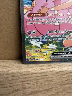 Lillie's Clefairy EX 280/217 SIR Ascended Heroes Pokemon TCG Near Mint - Image 2