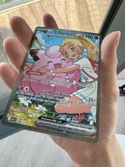 Pokemon TCG Lillie's Clefairy ex 280/217 Ascended Heroes SIR - Image 3