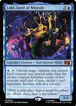 Commander: Marvel Super Heroes #628 Loki, Lord of Misrule - Image 1
